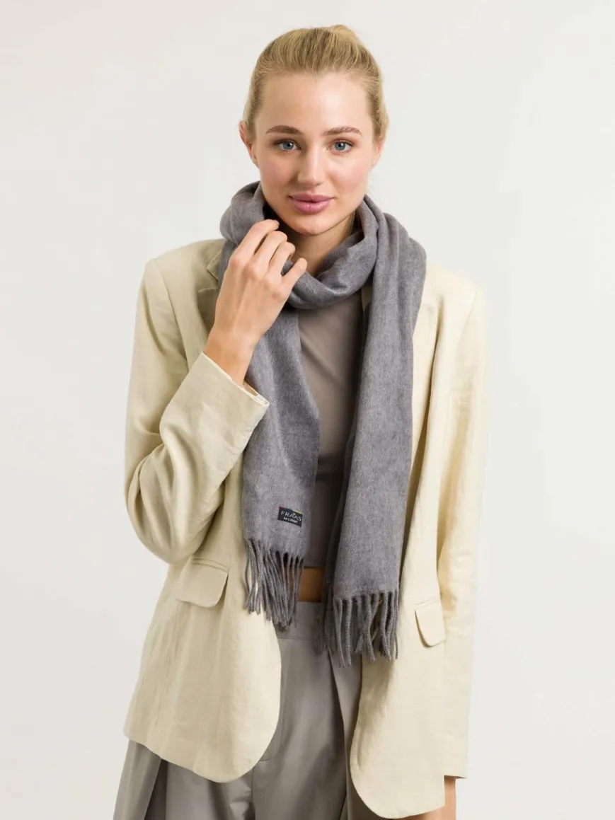 Fraas Schals & Tücher*Damen Schal grau uni