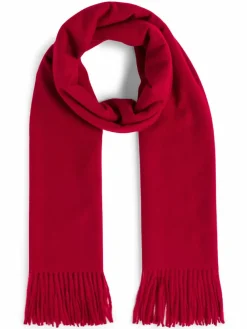 Marie Lund Schals & Tücher*Damen Schal rot uni