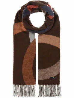 Fraas Schals & Tücher*Damen Schal braun gemustert