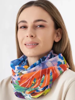 Codello Schals & Tücher*Damen Schal blau gemustert