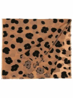 Fraas Schals & Tücher*Damen Schal camel gemustert