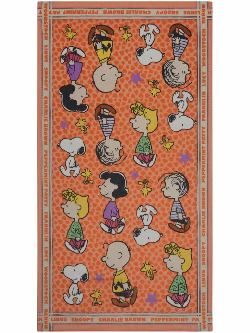 Codello Schals & Tücher*Damen Schal - PEANUTS orange bedruckt