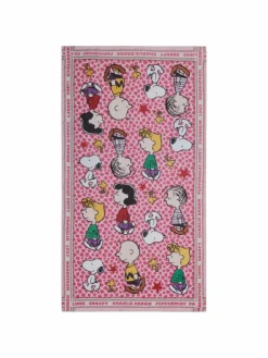 Codello Schals & Tücher*Damen Schal - PEANUTS pink bedruckt