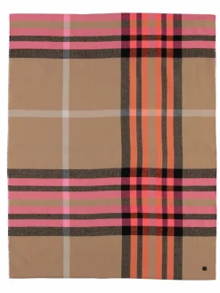 Fraas Schals & Tücher*Damen Schlauchschal camel kariert