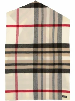 Fraas Schals & Tücher*Damen Schlauchschal beige kariert