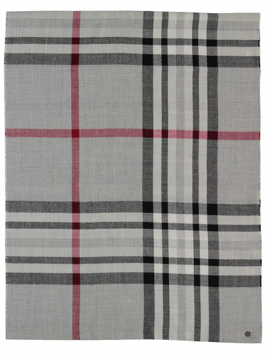 Fraas Schals & Tücher*Damen Schlauchschal grau kariert