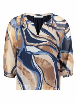 Betty & Co Blusen*Damen Schlupfbluse mehrfarbig gemustert