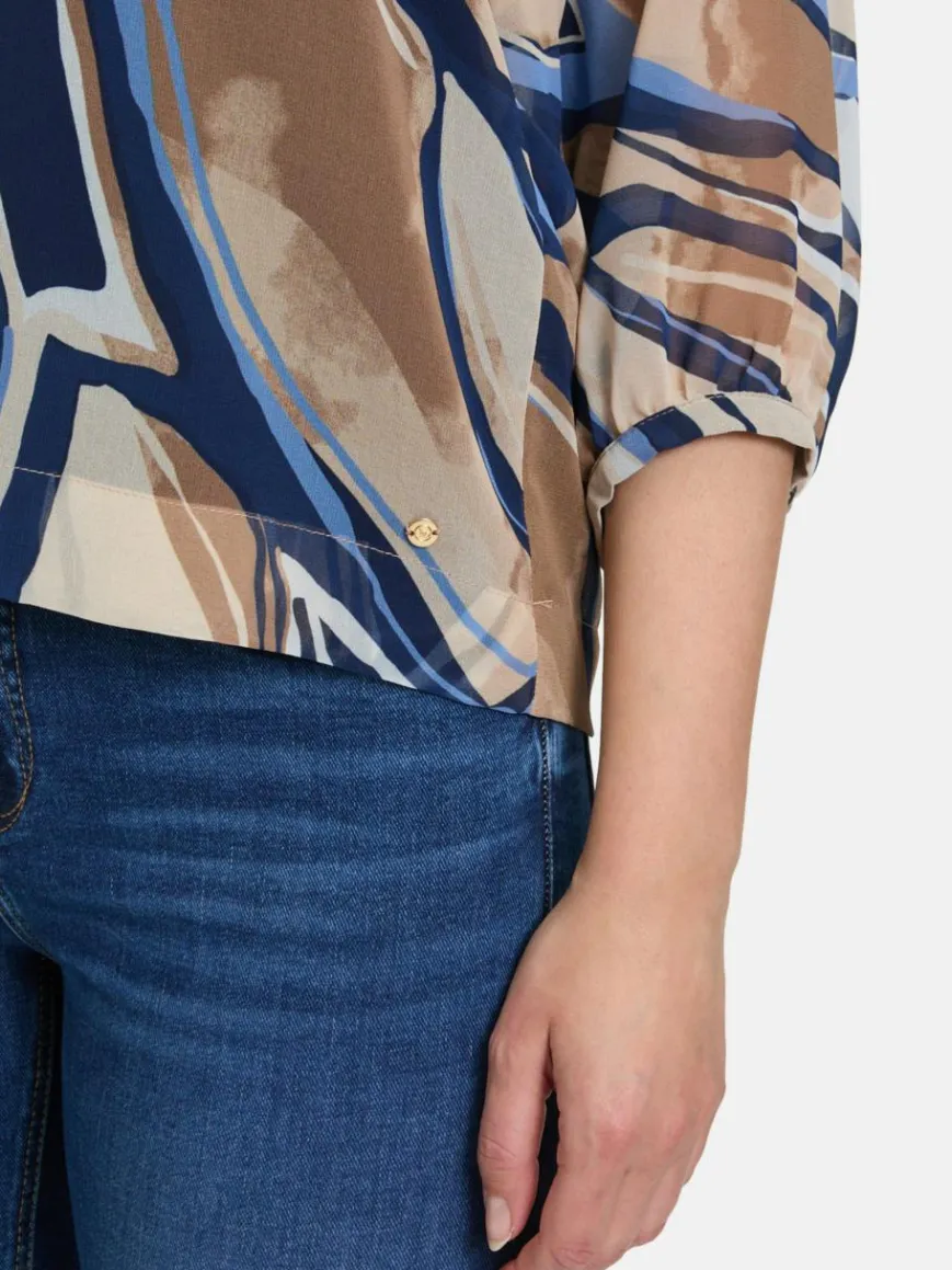 Betty & Co Blusen*Damen Schlupfbluse mehrfarbig gemustert