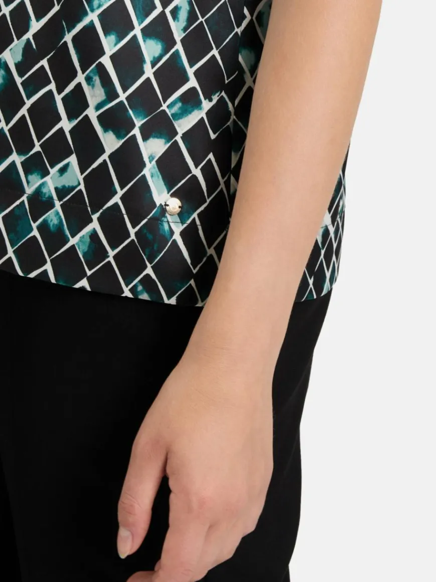 Betty & Co Blusen*Damen Schlupfbluse mehrfarbig gemustert