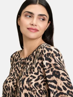 Betty Barclay Blusen*Damen Schlupfbluse schwarz mehrfarbig gemustert