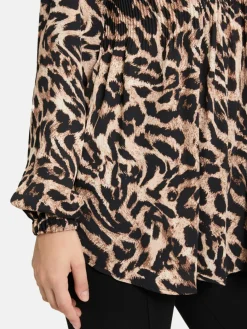 Betty Barclay Blusen*Damen Schlupfbluse schwarz mehrfarbig gemustert