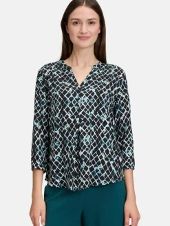 Betty & Co Blusen*Damen Schlupfbluse mehrfarbig gemustert