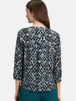 Betty & Co Blusen*Damen Schlupfbluse mehrfarbig gemustert