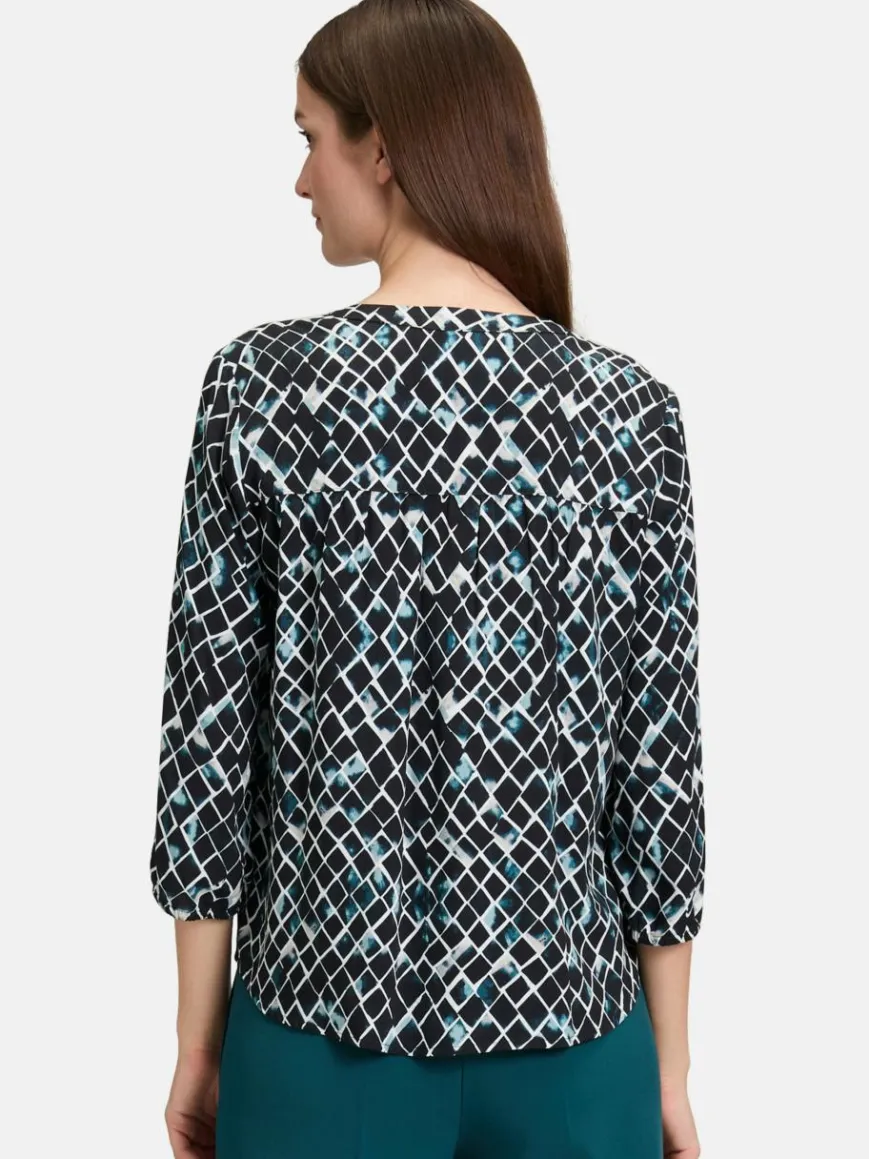 Betty & Co Blusen*Damen Schlupfbluse mehrfarbig gemustert