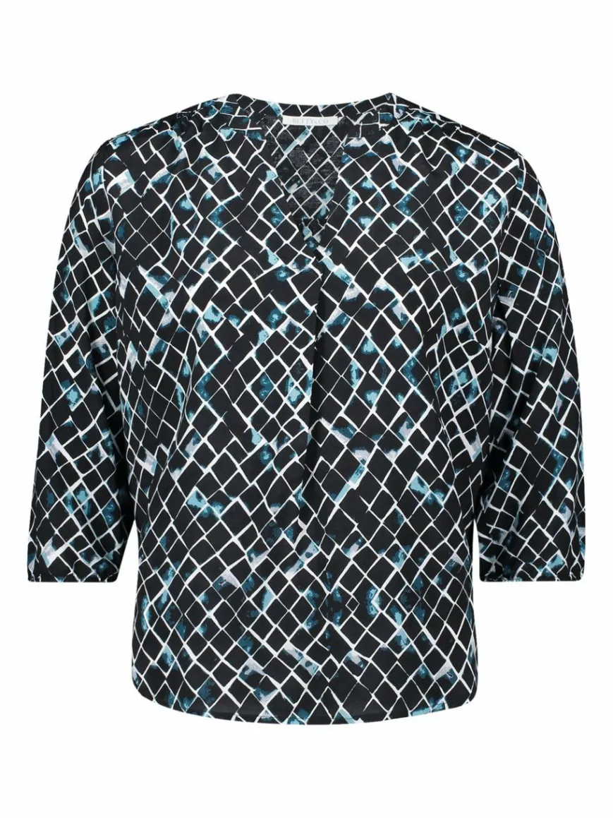Betty & Co Blusen*Damen Schlupfbluse mehrfarbig gemustert