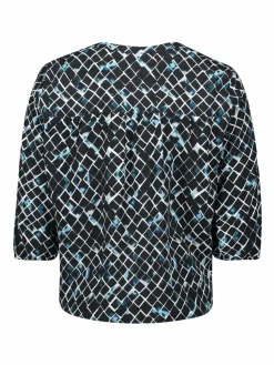 Betty & Co Blusen*Damen Schlupfbluse mehrfarbig gemustert