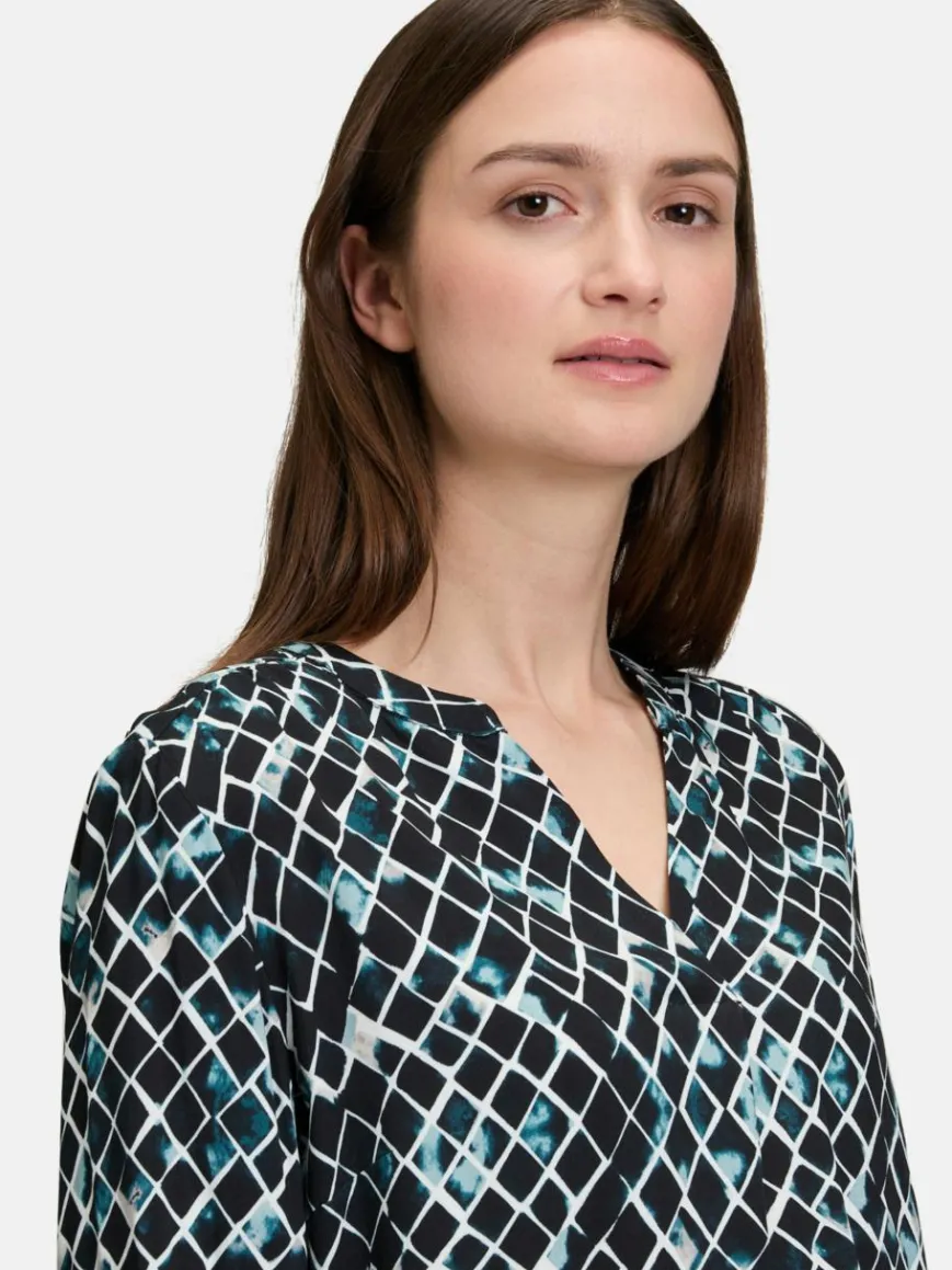 Betty & Co Blusen*Damen Schlupfbluse mehrfarbig gemustert