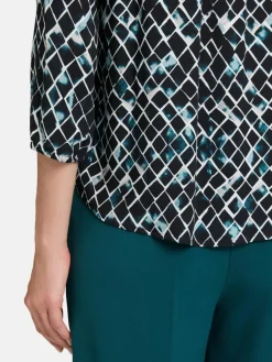 Betty & Co Blusen*Damen Schlupfbluse mehrfarbig gemustert