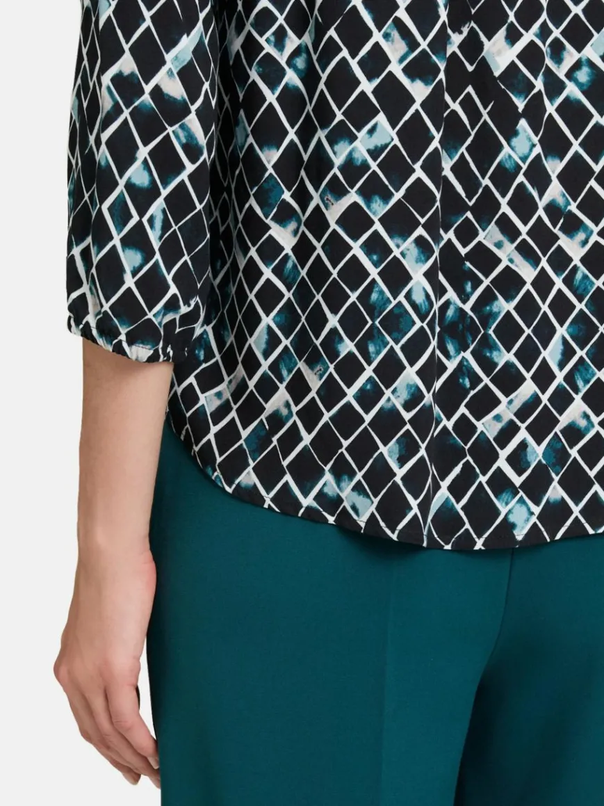 Betty & Co Blusen*Damen Schlupfbluse mehrfarbig gemustert