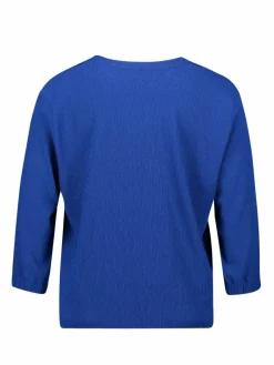 Betty Barclay Blusen*Damen Schlupfbluse blau uni