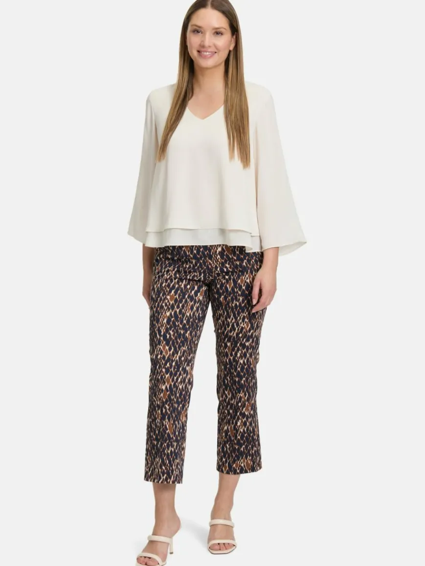 Betty Barclay Blusen*Damen Schlupfbluse beige uni