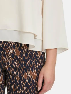 Betty Barclay Blusen*Damen Schlupfbluse beige uni