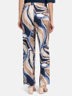 Betty & Co Hosen*Damen Schlupfhose mehrfarbig gemustert