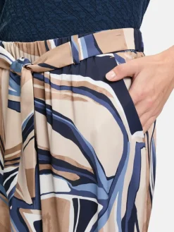 Betty & Co Hosen*Damen Schlupfhose mehrfarbig gemustert