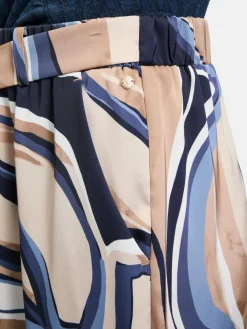 Betty & Co Hosen*Damen Schlupfhose mehrfarbig gemustert