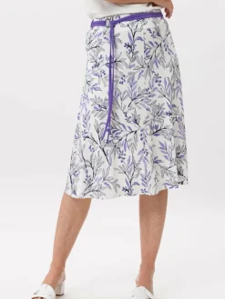 Frank Walder Röcke*Damen Schlupfrock mehrfarbig gemustert