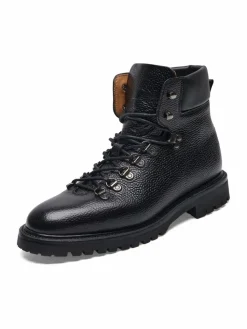 Henry Stevens Boots & Stiefeletten*Damen Schnürboots – Bonnie HB3 schwarz uni