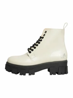 N91 Boots & Stiefeletten|Schnürschuhe*Damen Schnürboots – Style Choice NN beige uni