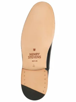 Henry Stevens Schnürschuhe*Damen Schnürer – Ella CO schwarz uni