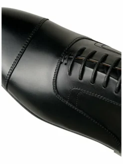 Henry Stevens Schnürschuhe*Damen Schnürer – Ella CO schwarz uni
