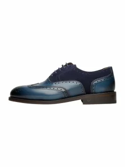 Henry Stevens Schnürschuhe*Damen Schnürer – Ella FBO blau uni