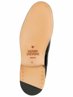 Henry Stevens Schnürschuhe*Damen Schnürer – Ella FBO schwarz uni