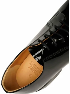 Henry Stevens Schnürschuhe*Damen Schnürer – Ella PB schwarz uni