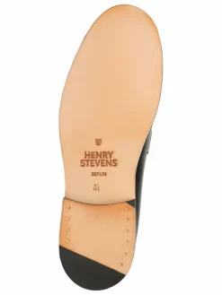 Henry Stevens Schnürschuhe*Damen Schnürer – Ella PB schwarz uni