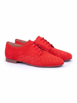 Lloyd Schnürschuhe*Damen Schnürschuh rot uni