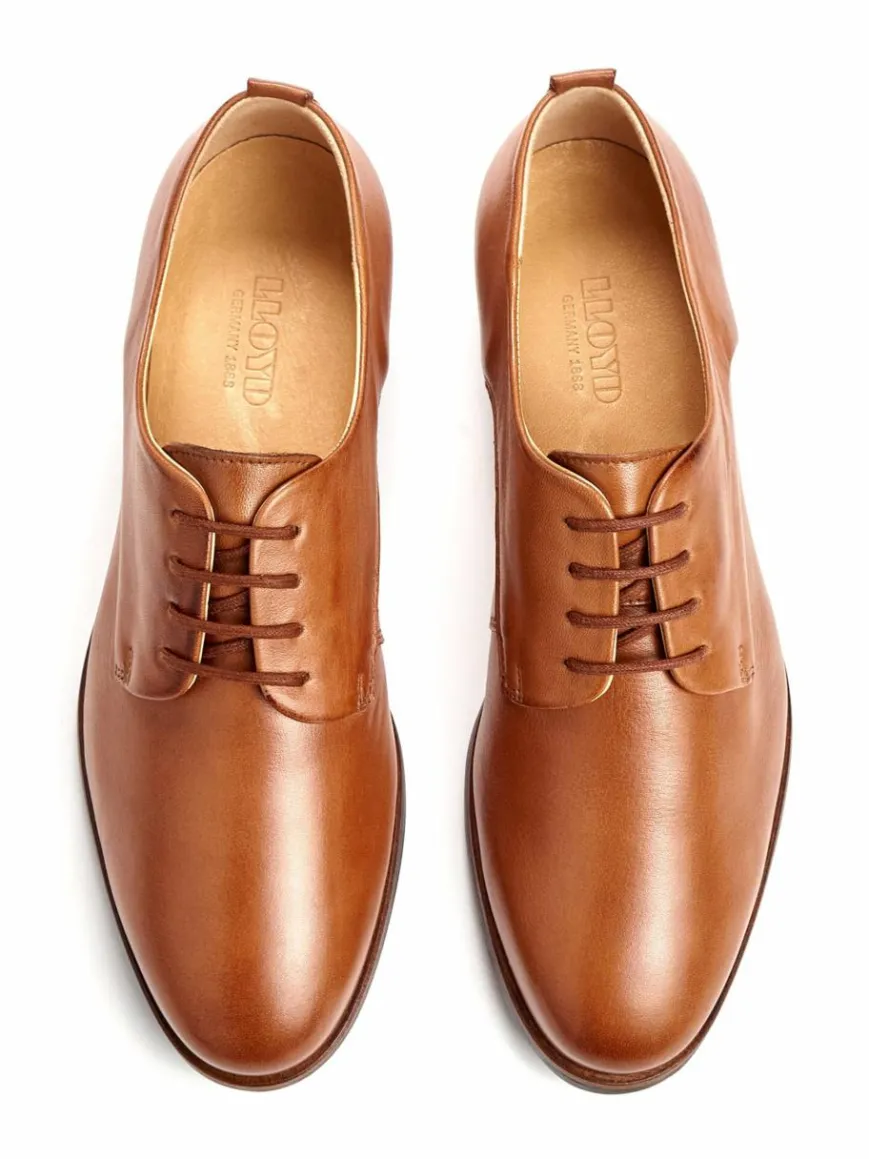 Lloyd Schnürschuhe*Damen Schnürschuh cognac uni
