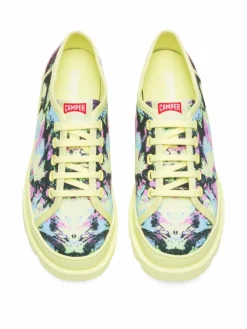 Camper Schnürschuhe*Damen Schnürschuhe - Brutus gelb uni