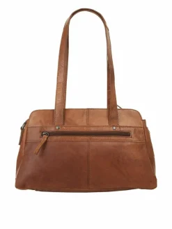 Spikes & Sparrow Taschen & Rucksäcke*Damen Schultertasche cognac uni