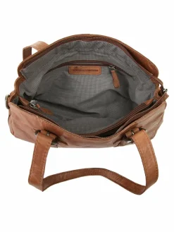 Spikes & Sparrow Taschen & Rucksäcke*Damen Schultertasche cognac uni