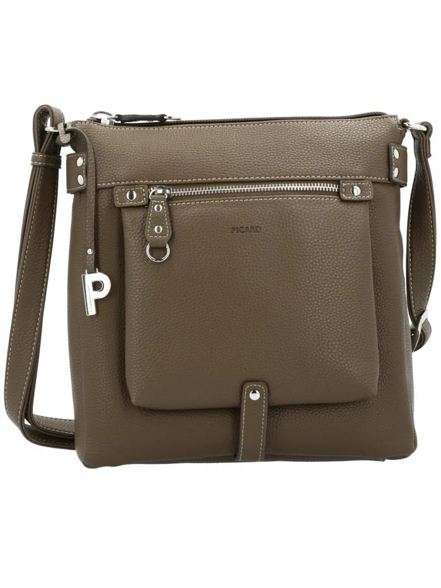 PICARD Taschen & Rucksäcke*Damen Schultertasche - Loire taupe uni