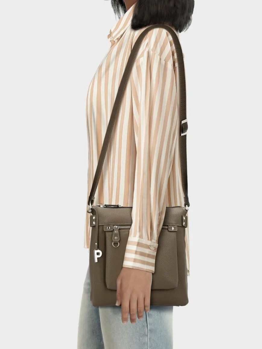 PICARD Taschen & Rucksäcke*Damen Schultertasche - Loire taupe uni