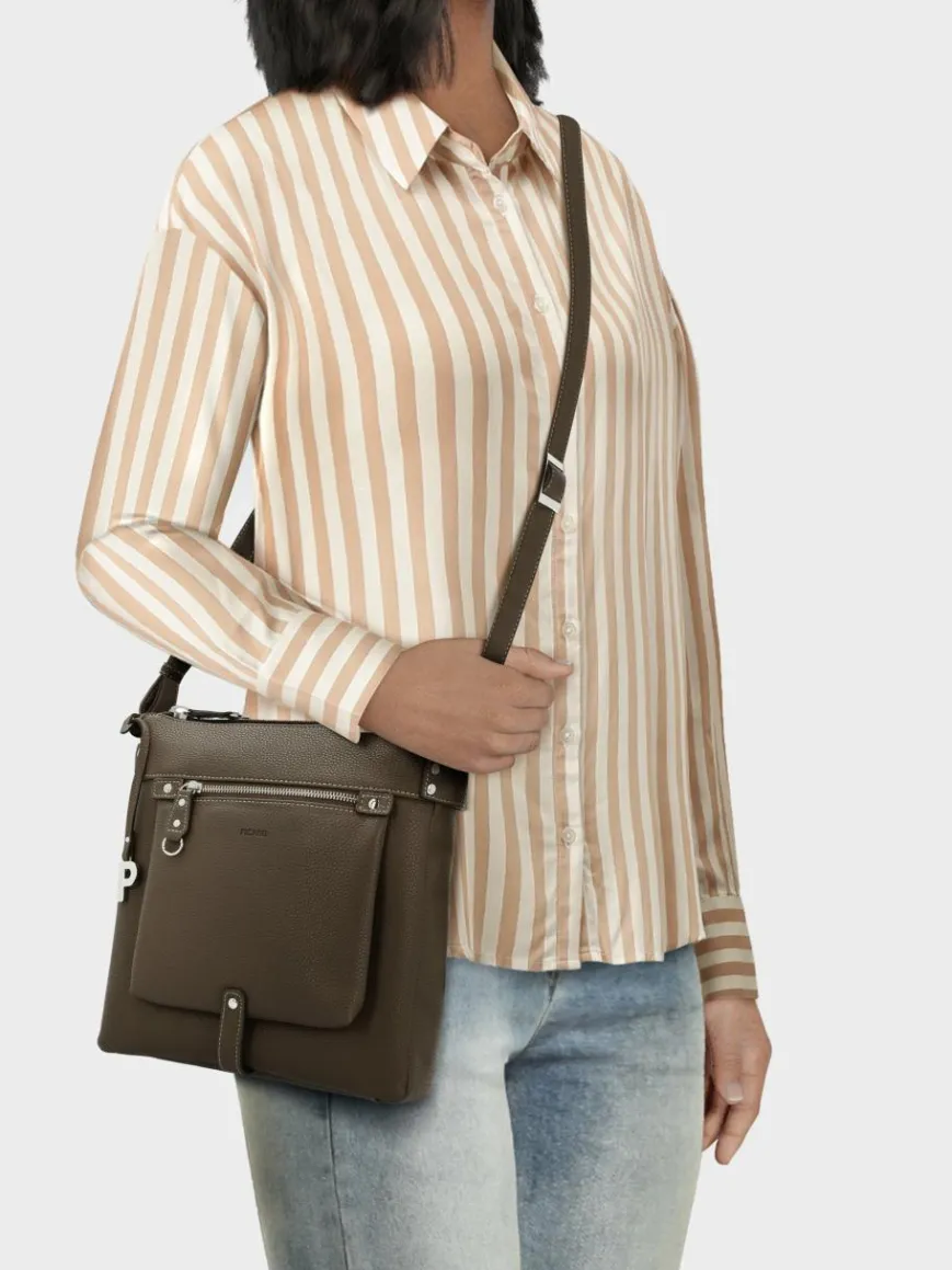 PICARD Taschen & Rucksäcke*Damen Schultertasche - Loire taupe uni