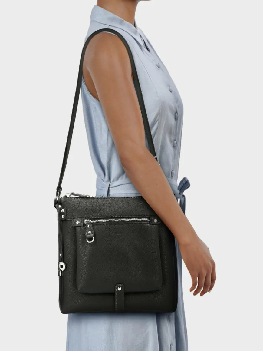 PICARD Taschen & Rucksäcke*Damen Schultertasche - Loire schwarz uni