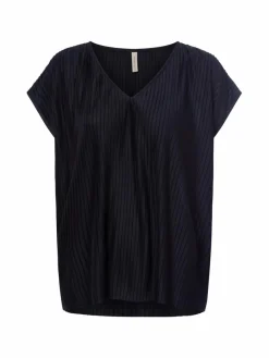 soyaconcept® Shirts & Tops*Damen Shirt schwarz uni