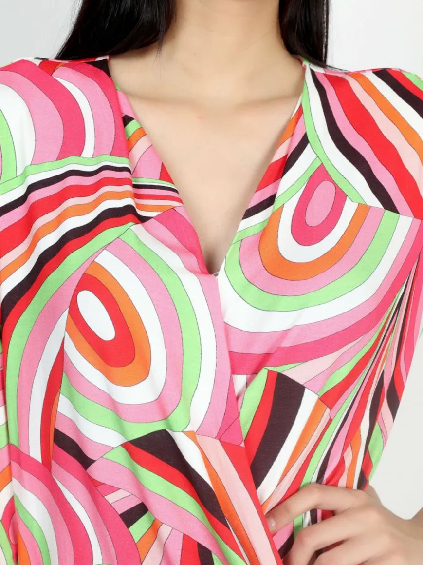 Vicci Germany Shirts & Tops*Damen Shirt mehrfarbig bedruckt