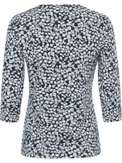 Olsen Shirts & Tops*Damen Shirt blau bedruckt